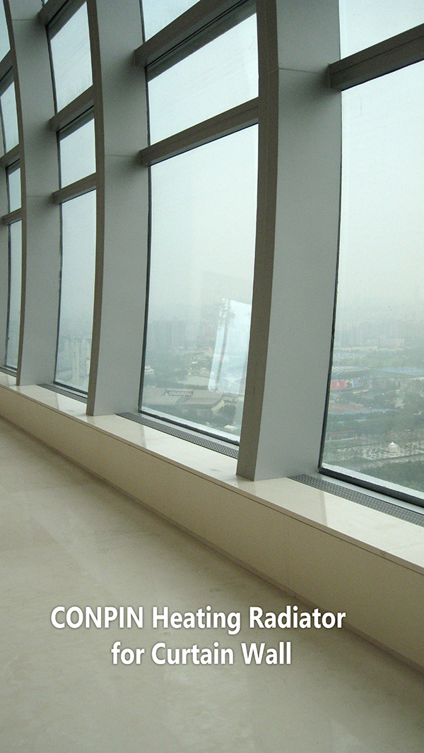 CONPIN Heating Convectorat the Beijing Hilton and Pangu Plaza.